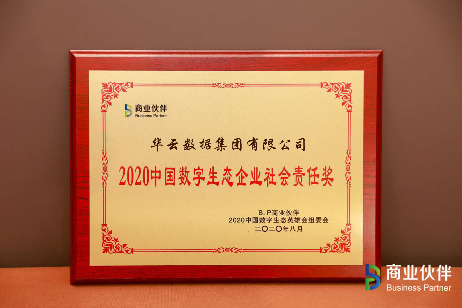 2020中国数字生态企业社会责任奖
